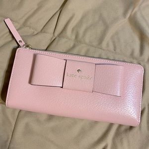 🎀KATE SPADE PINK BOW WALLET - LIMITED EDITION🎀